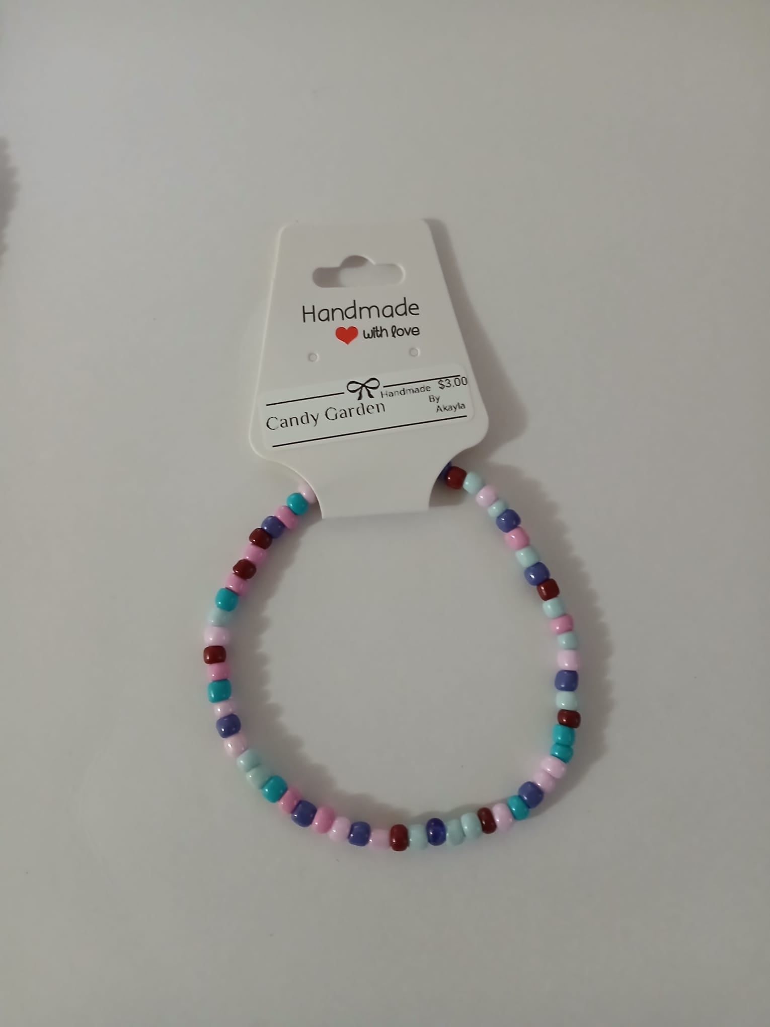 Candy Garden Handmade Beaded Bracelet