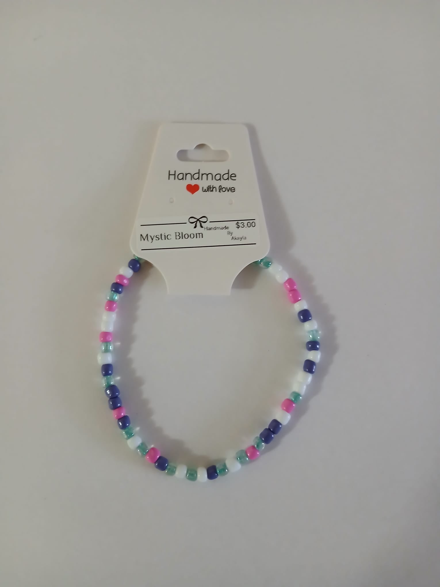 Mystic Bloom Beaded Bracelet