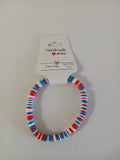 The Flag Beaded Bracelet