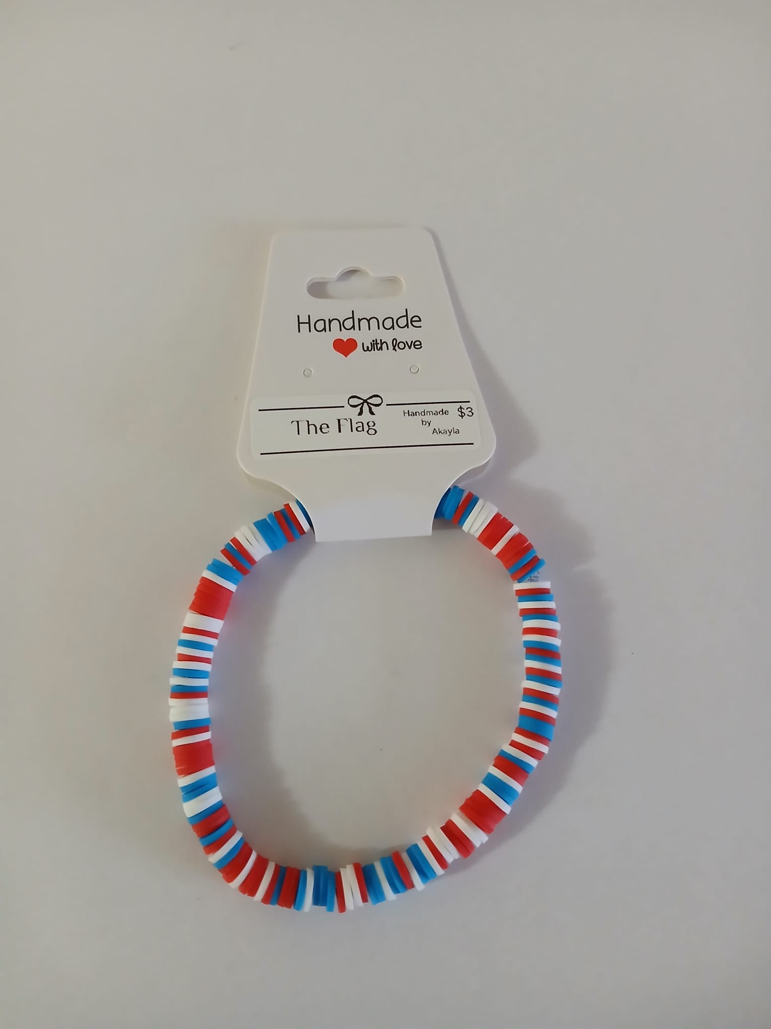 The Flag Beaded Bracelet
