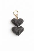 Double Heart Keychain